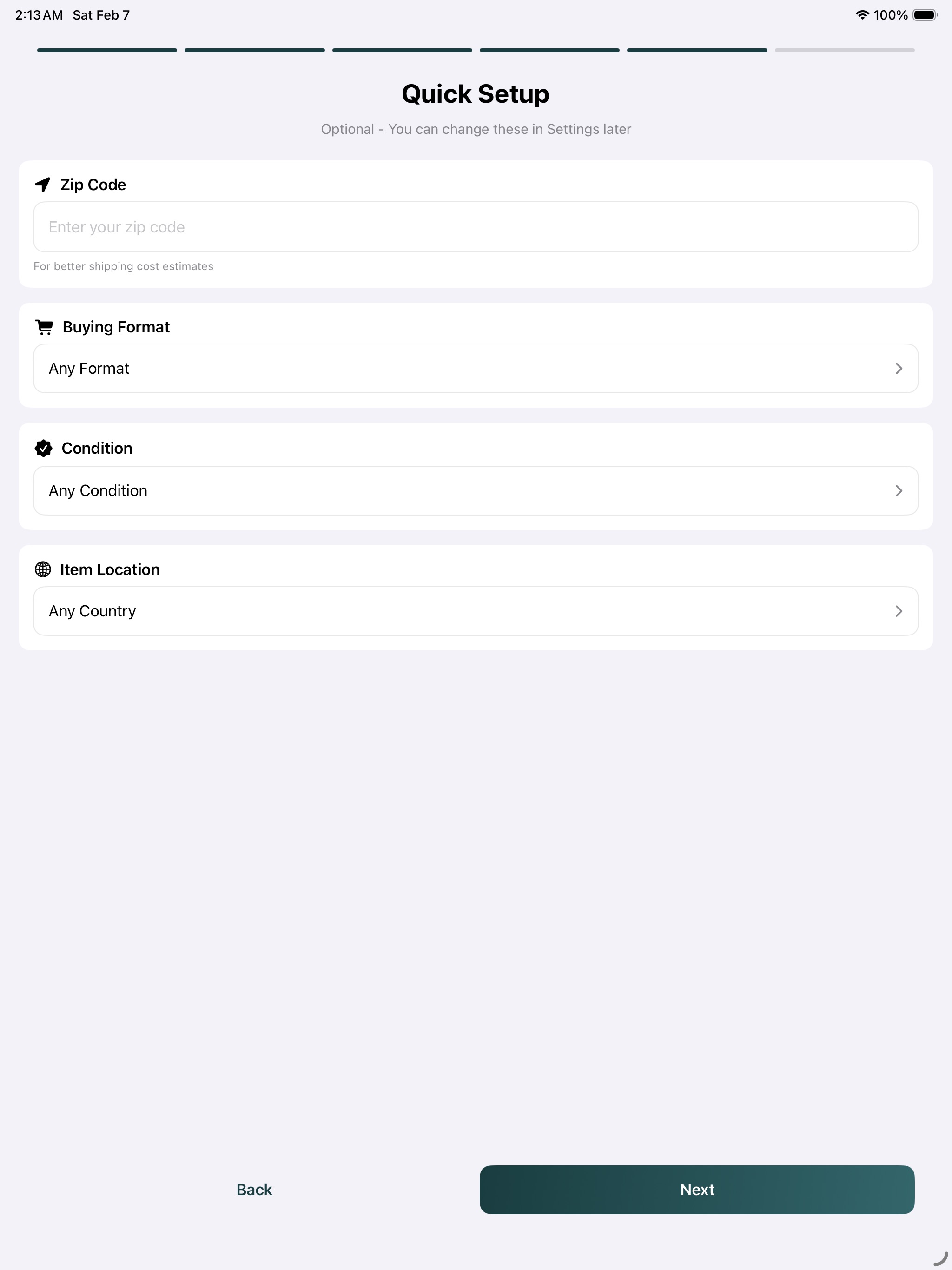 iPad screenshot