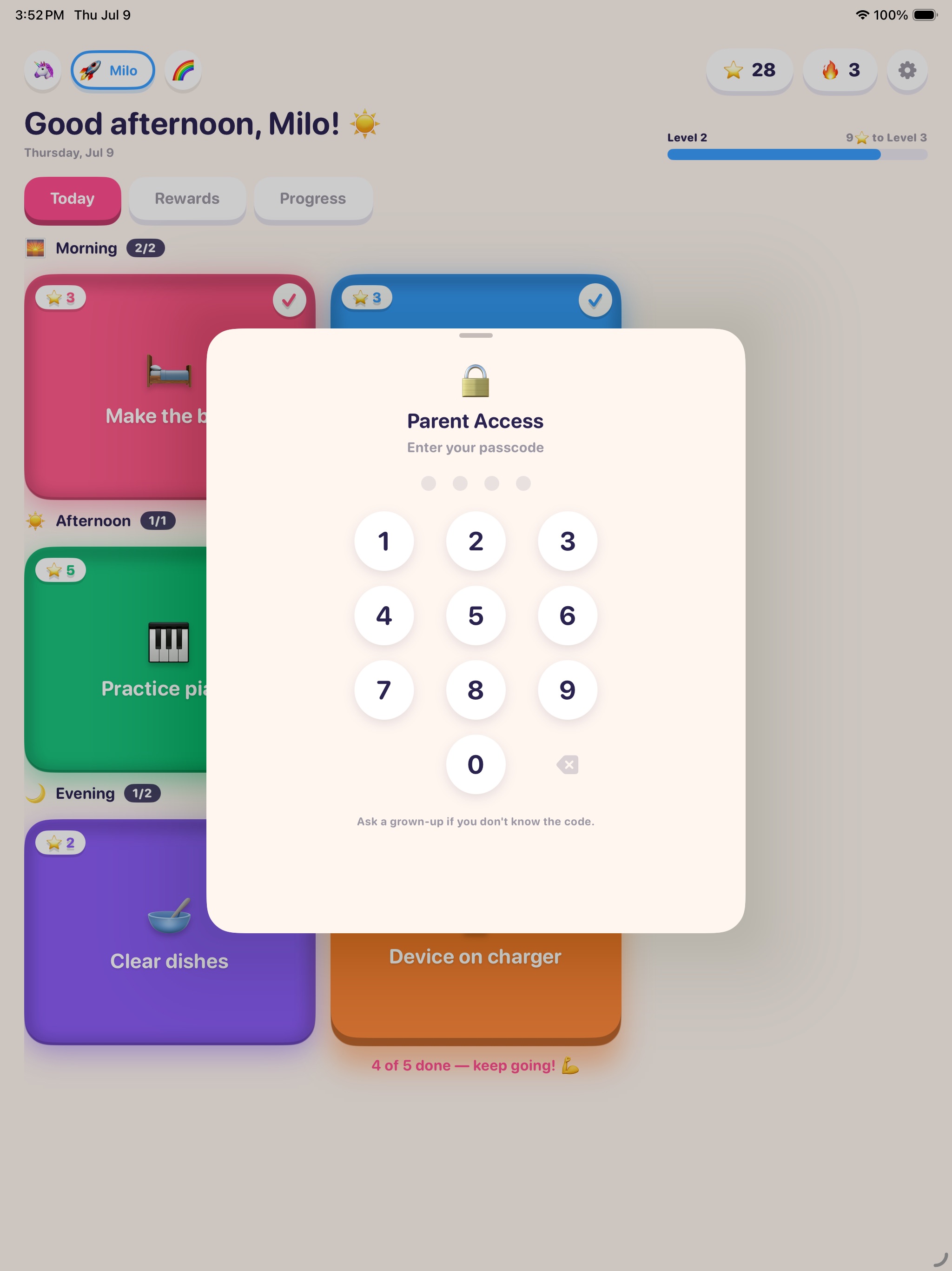 iPad screenshot