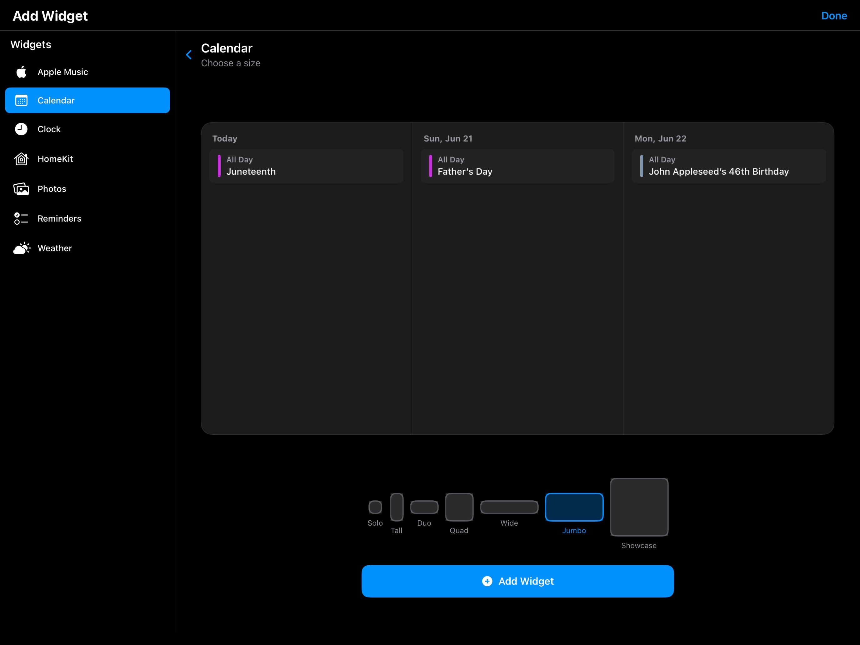 iPad screenshot