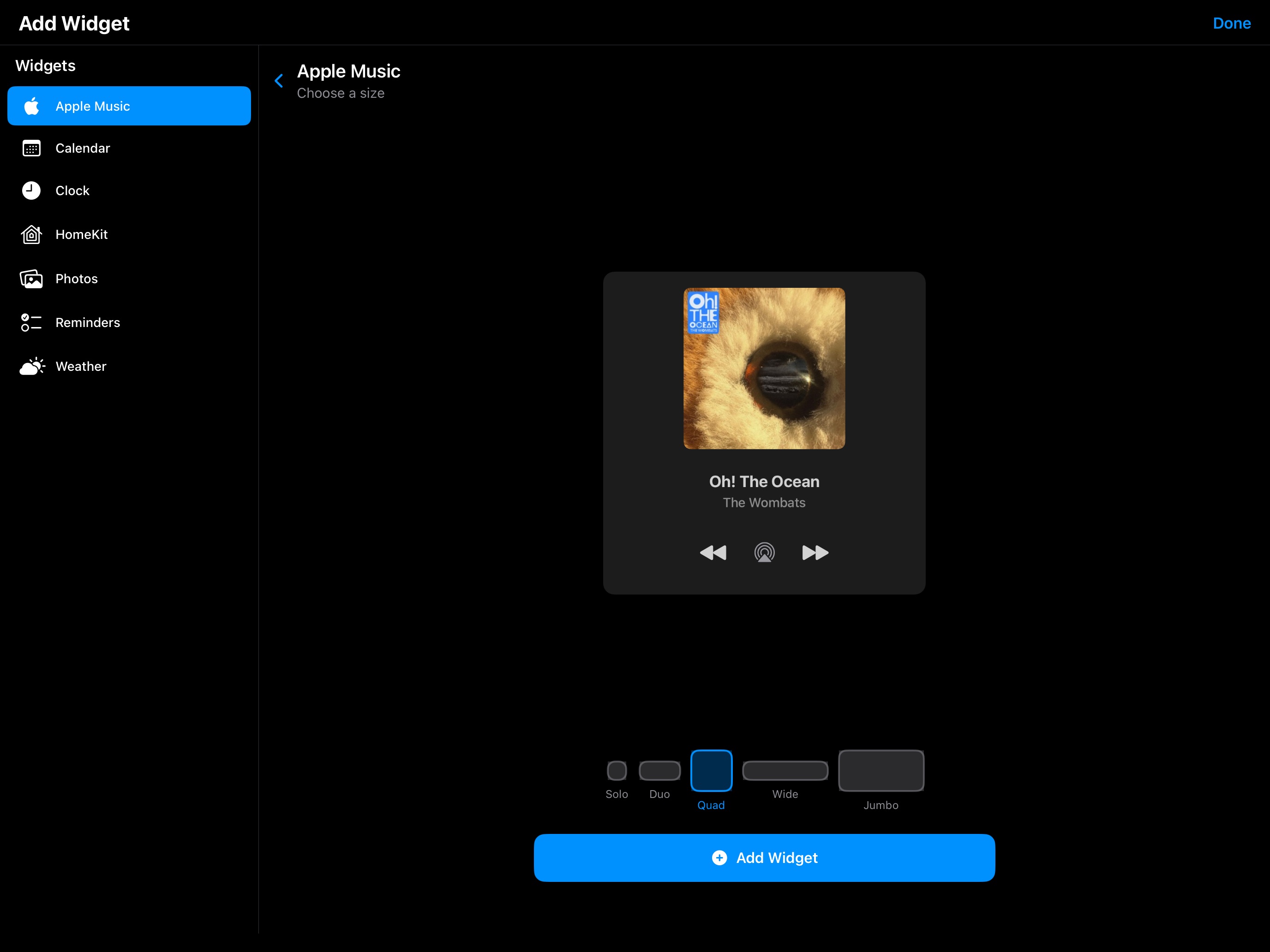 iPad screenshot